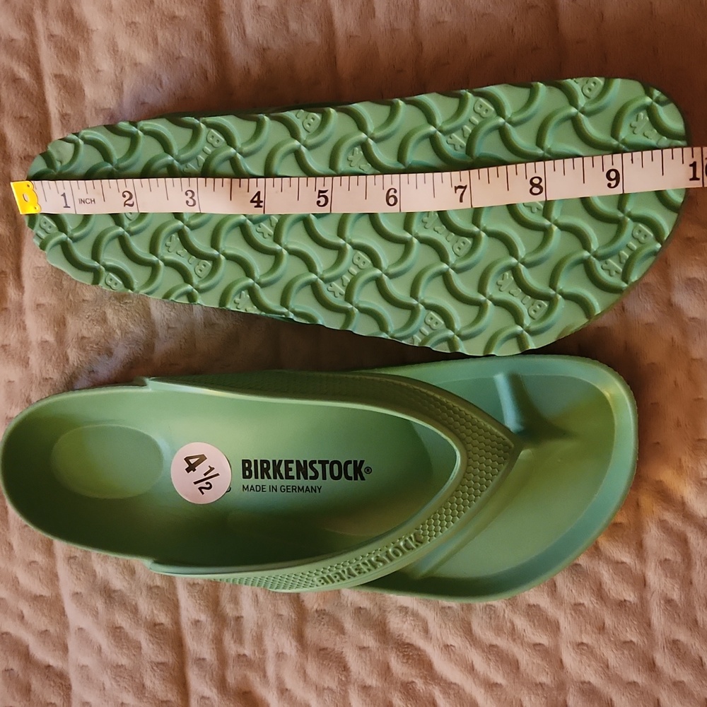 Birkenstock Green Flip Flops Birkenstock Women's, Honolulu EVA Sandal Jade 37 - Picture 14 of 15